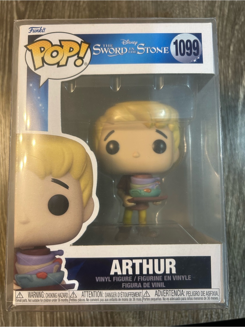 Funko Pop! Arthur Vinyl Figure - Blonde, Purple, Teal